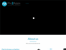 Tablet Screenshot of pix2apps.com